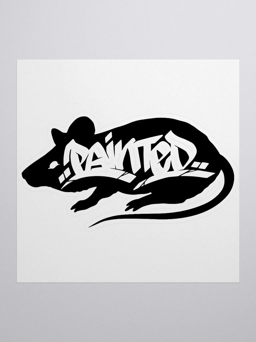 Black Rat Sticker product image (1)