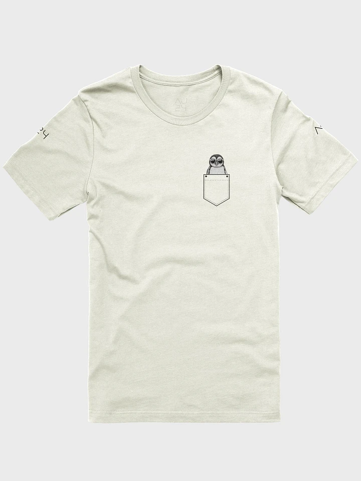 Pipping the Playful Penguin | Pocket Companion | Super Soft T-Shirt | Always Remember to Embrace Joy product image (4)