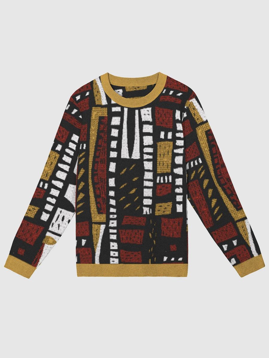 Tribal Harmony Jacquard Knitted Crewneck Jumper product image (1)