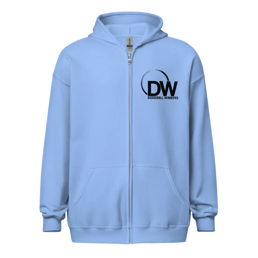 Dodgeball Winnipeg Zip-Up Hoodie (Dark) product image (2)