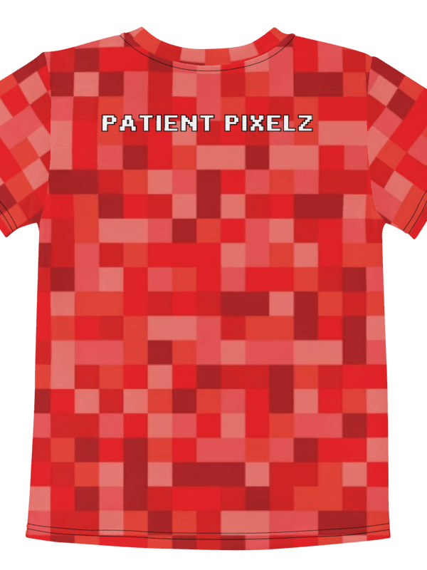 Patient PixelZ Kids T-Shirt (Pixel Red) product image (6)
