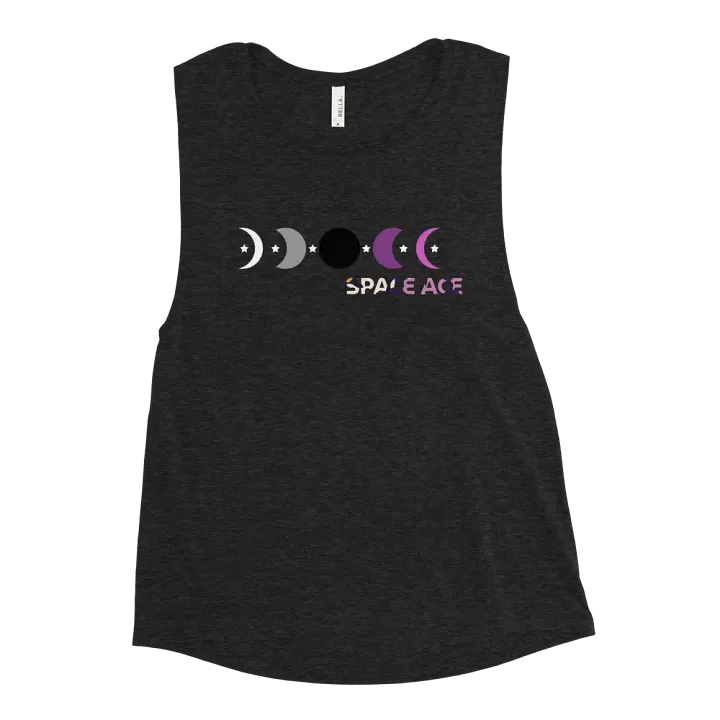 Phasing Through the Moon Space Ace Muscle Tank product image (2)
