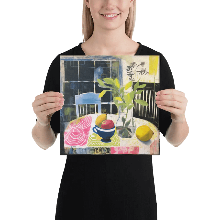 Art2401-27 Kitsch Kitchen Still Life - Canvas Print - sm product image (2)