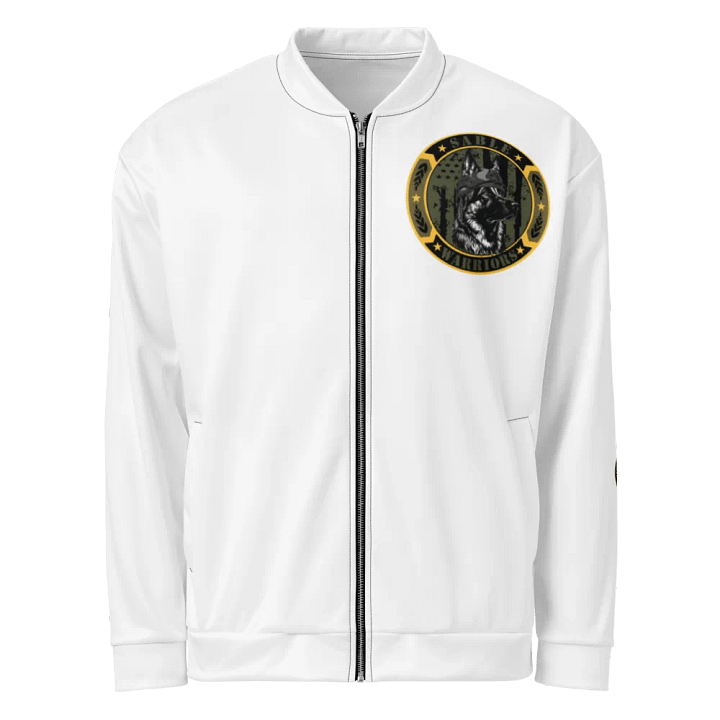Sable Warriors Veteran Service Dog BOMBER JACKET: Helps Pair Veterans With A Service Dog product image (1)