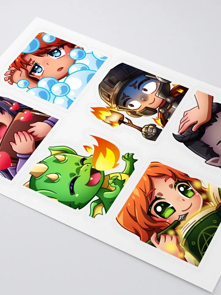 Legends and Librarians Sticker Sheet 1 product image (2)