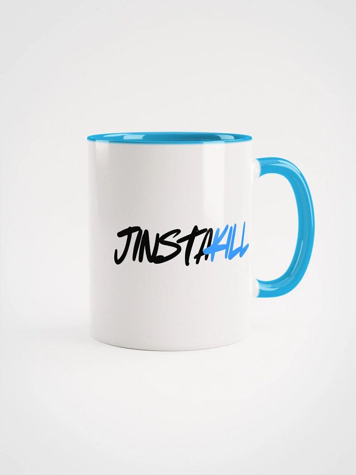 Jinstakill Ceramic Mug White/Blue product image (1)