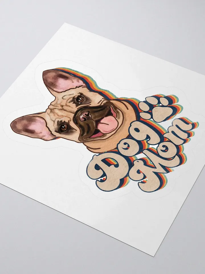 French Bulldog Dog Mom Sticker product image (6)