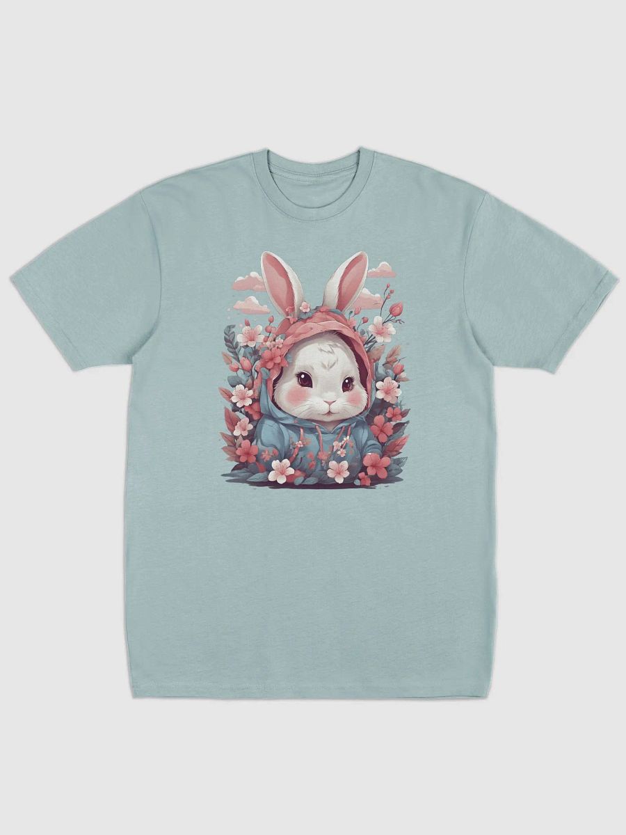 Kawaii Floral Bunny Hoodie Tee product image (2)
