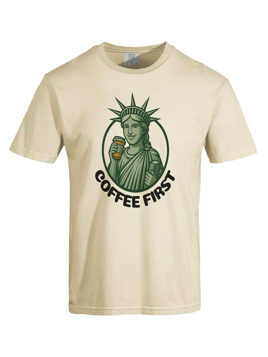 Coffee First Premium Unisex T-Shirt product image (28)