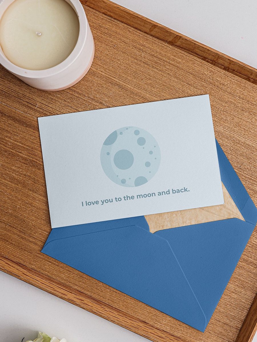 Printable Greeting Cards Set of 4 Designs (7