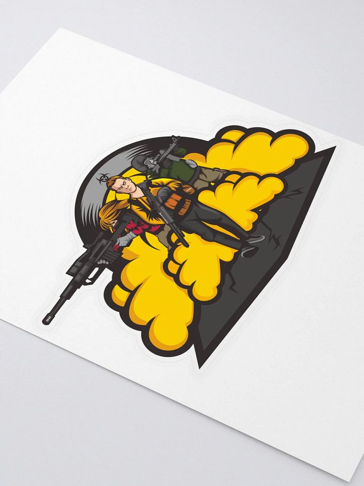 Apocalyptic Death Squad Kiss-Cut Stickers product image (2)