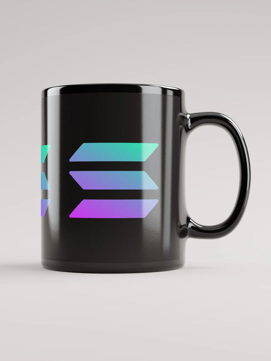 Solana Logo Black Mug product image (4)