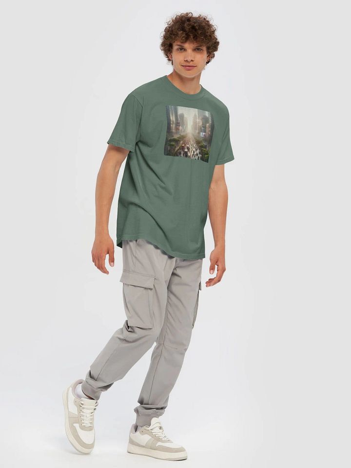 Ultra-Soft Comfort: Garment-Dyed Cotton Tee | AI Design product image (1)