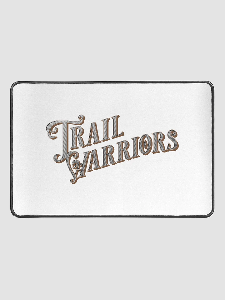 Brown w/ Gradient Classic Trail Warriors Emblem Desk Mat product image (1)