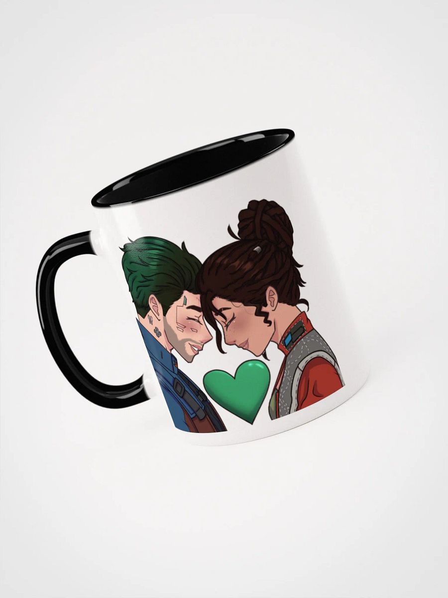 Visit Corey's Coffee Cantina - white mug with coloured interior product image (3)