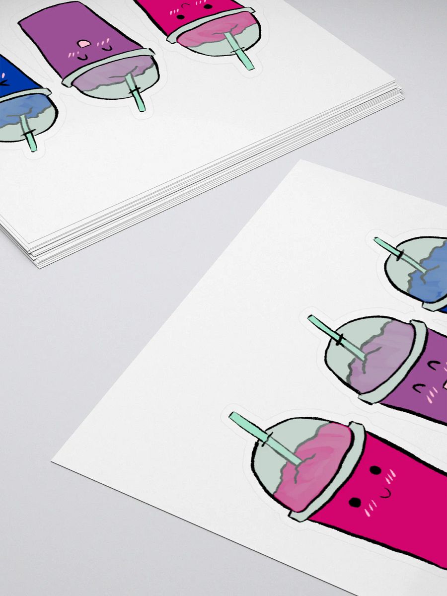 Slushie Buddies: Bisexual Flag Stickers product image (10)
