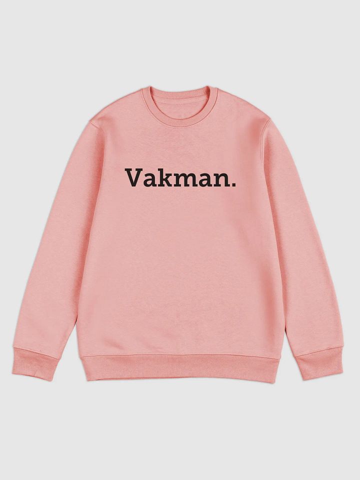 Vakman - Eco Sweatshirt (black text) product image (2)