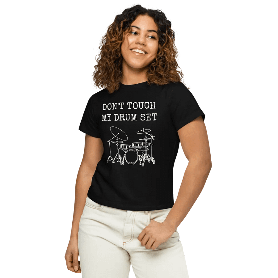 Don't Touch My Drum Set women's shirt product image (9)