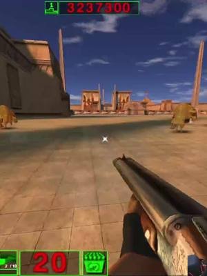 Serious Sam getting tossed around lmao  #tiktoklive #livehighlights #serioussam #lmao #classic #fps #clip 
