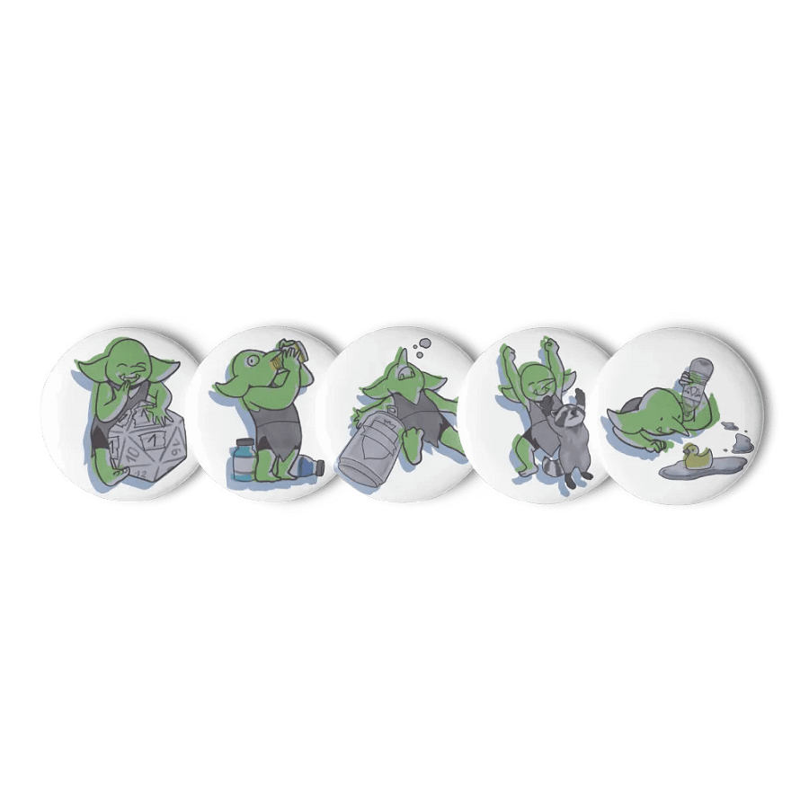 Goblin Pins (Set of 5) product image (4)