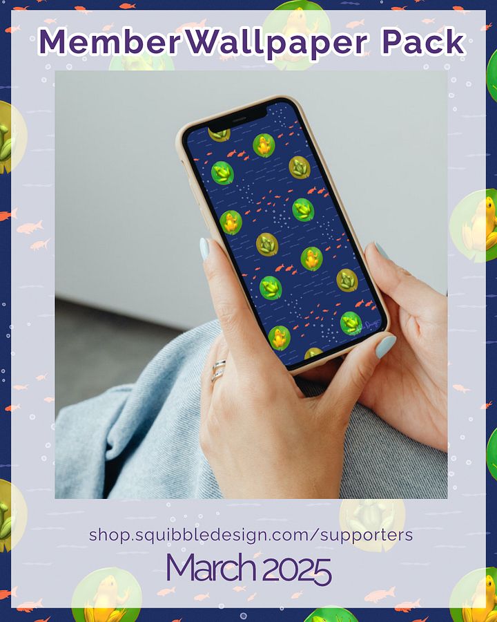 Wallpaper Pack for Supporters March 2025 product image (1)