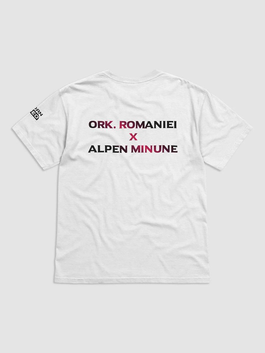Tricou Alb Ork. Romaniei X Alpen Minune product image (7)