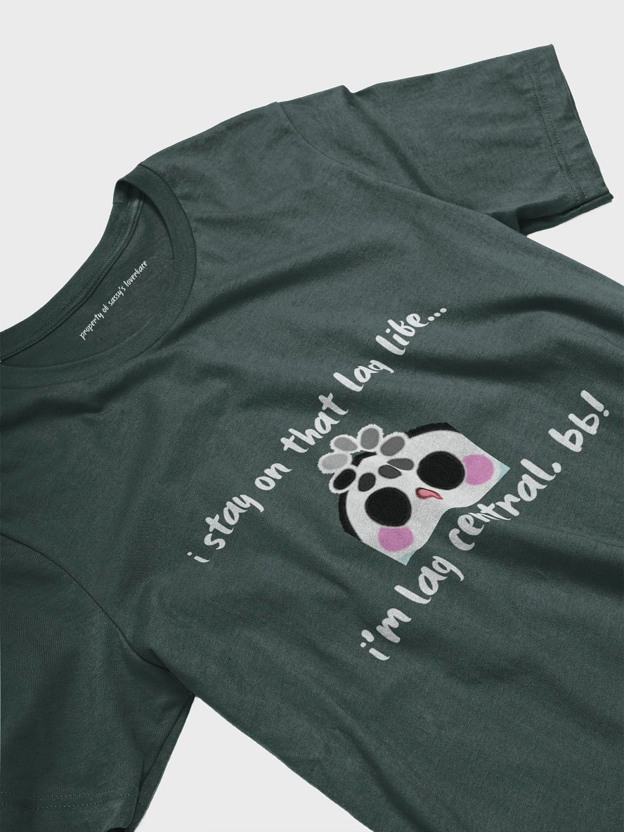SassyxGhost "I'm Lag Central BB" Supersoft UniSex T-Shirt product image (23)