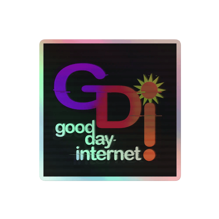 GDI Holographic Sticker product image (2)