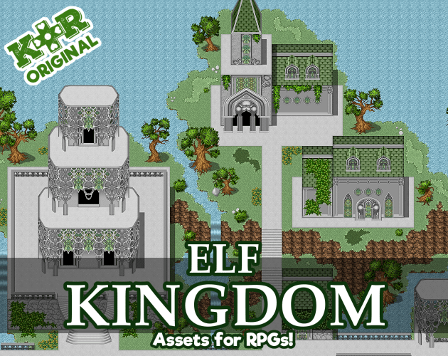 KR Elf Kingdom Tileset for RPGs product image (1)