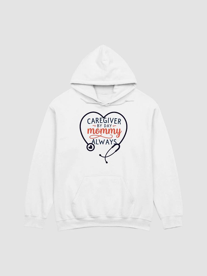 Mommy Always Stethoscope Heart Hoodie product image (1)