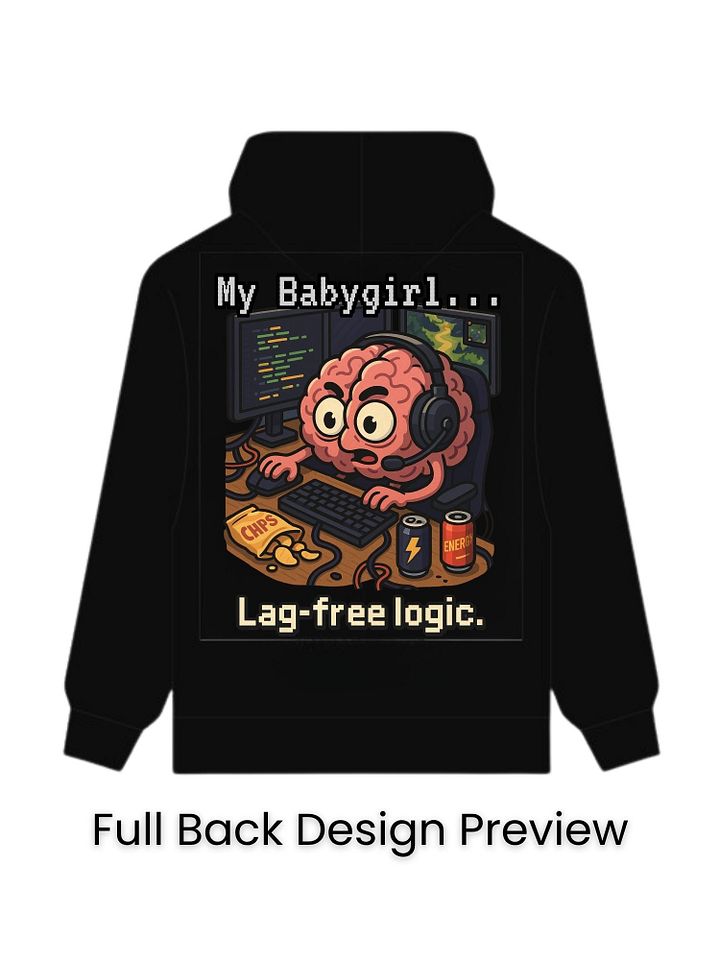 My Babygirl - Lag-Free Logic Premium Unisex Oversized Hoodie product image (2)