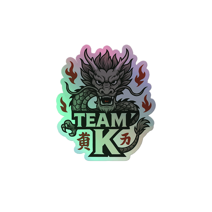 Team K China HOLOGRAPHIC" STICKERS product image (2)