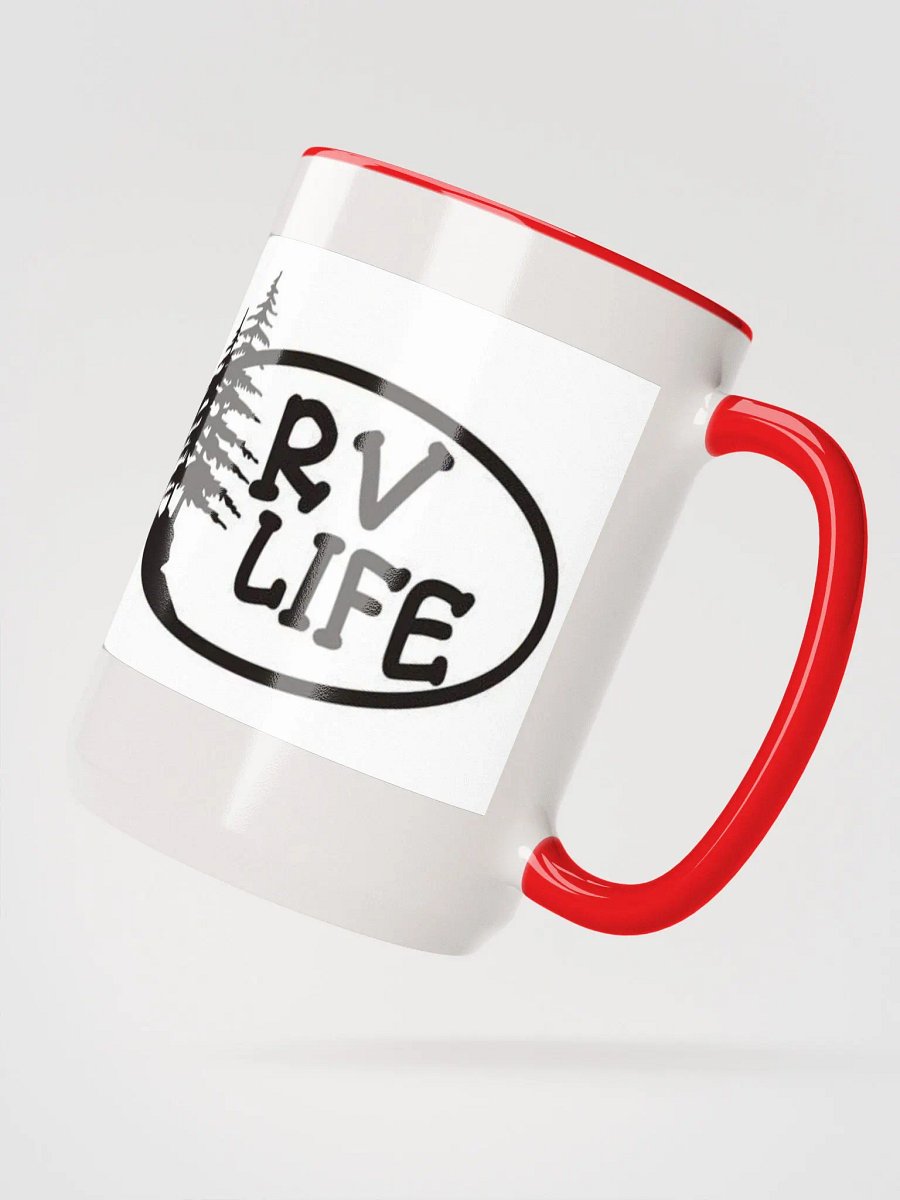 RV Life Coffee Mug (Red) product image (3)