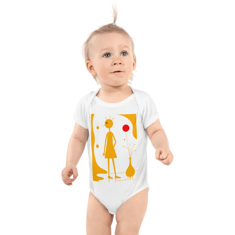 Rabbit Skins Baby Short Sleeve Bodysuit product image (1)