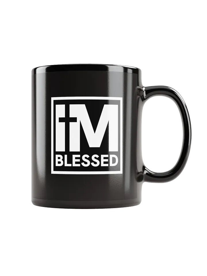 I'm Blessed Mug (Black) product image (1)