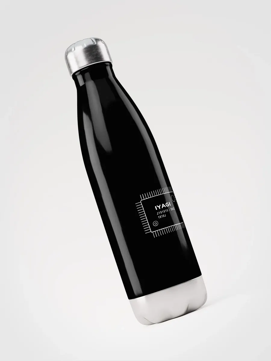 iyagi DAC Chip Stainless Water Bottle (black) product image (4)