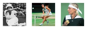 wimbledon tennis female players iconic historic off court style timeless aesthetic