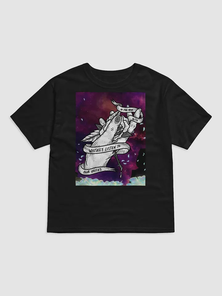 In the Wind with Whiskey Listen to Our Voices - champion relaxed t-shirt product image (1)