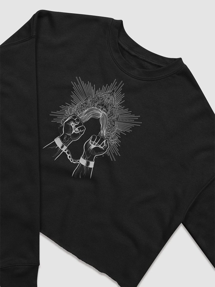 Headdress & Manacles Crop Sweatshirt product image (1)