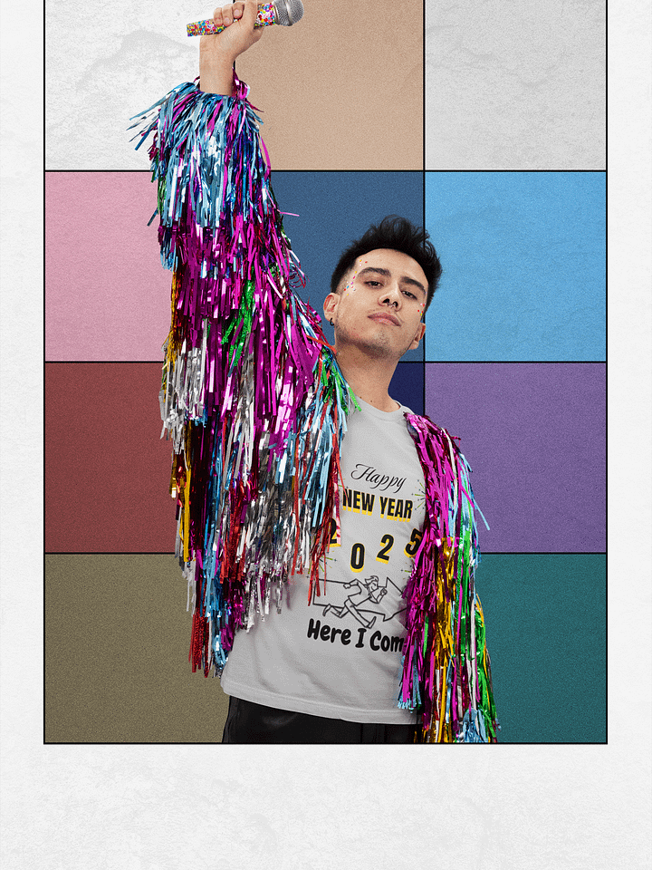 New Year Here I come. Bella-canvas T-shirt product image (1)
