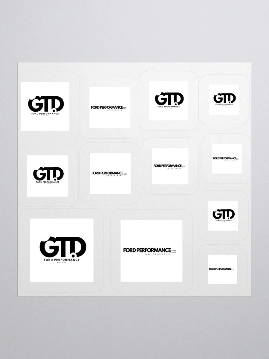 GTD Logo Kiss Cut Stickers product image (2)