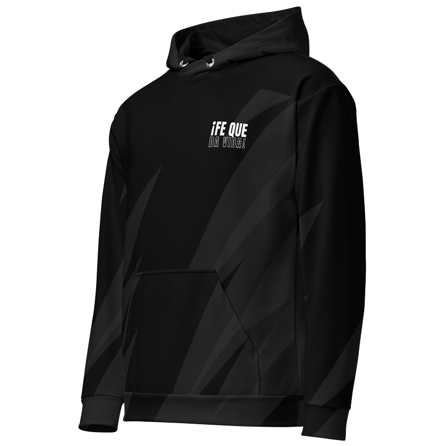 Sudadera unisex reciclada con estampado integral | Fe que da vida product image (3)