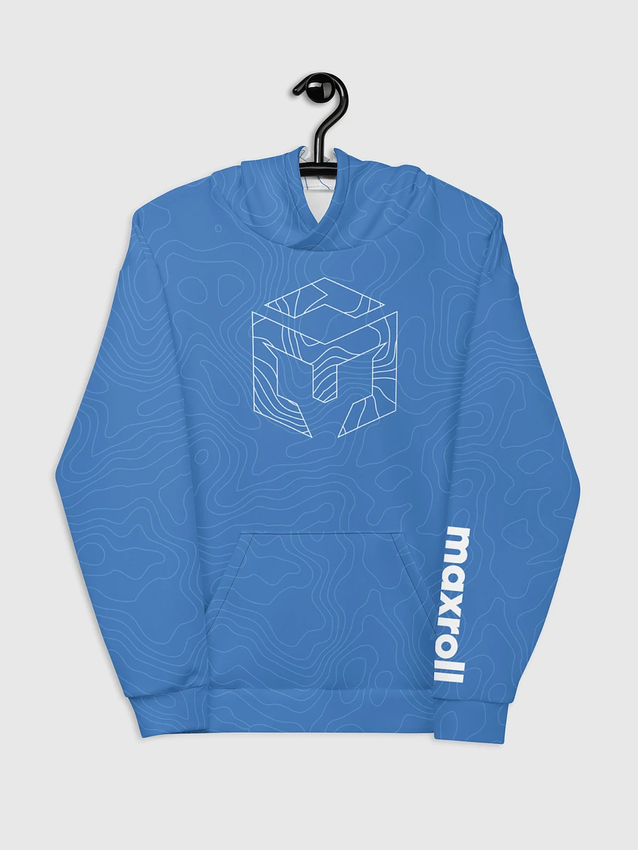 Maxroll Abstract Blue Hoodie product image (5)