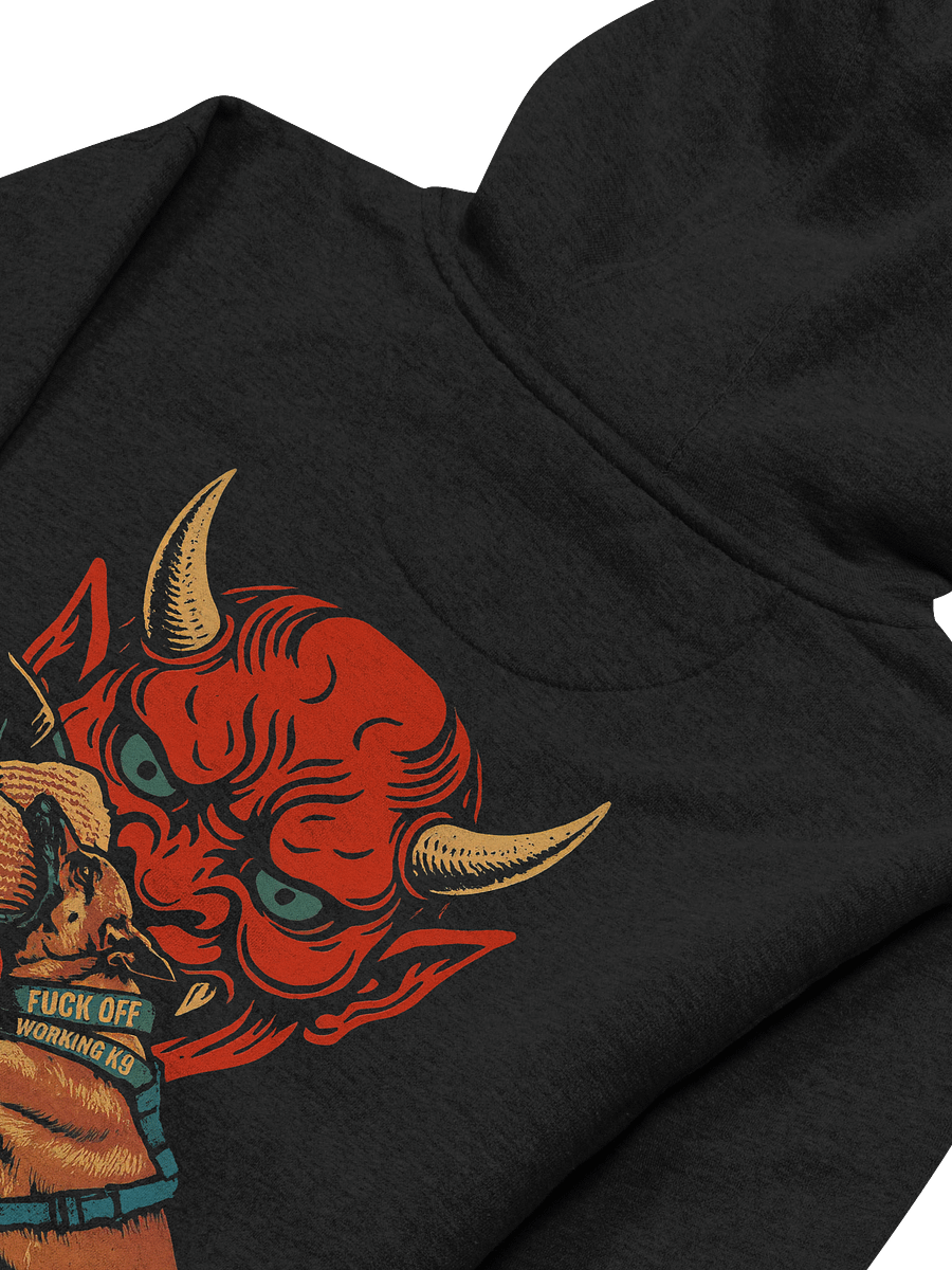 ONI (with sleeve text)- Premium Adult Unisex Hoodie **New Larger Image product image (2)