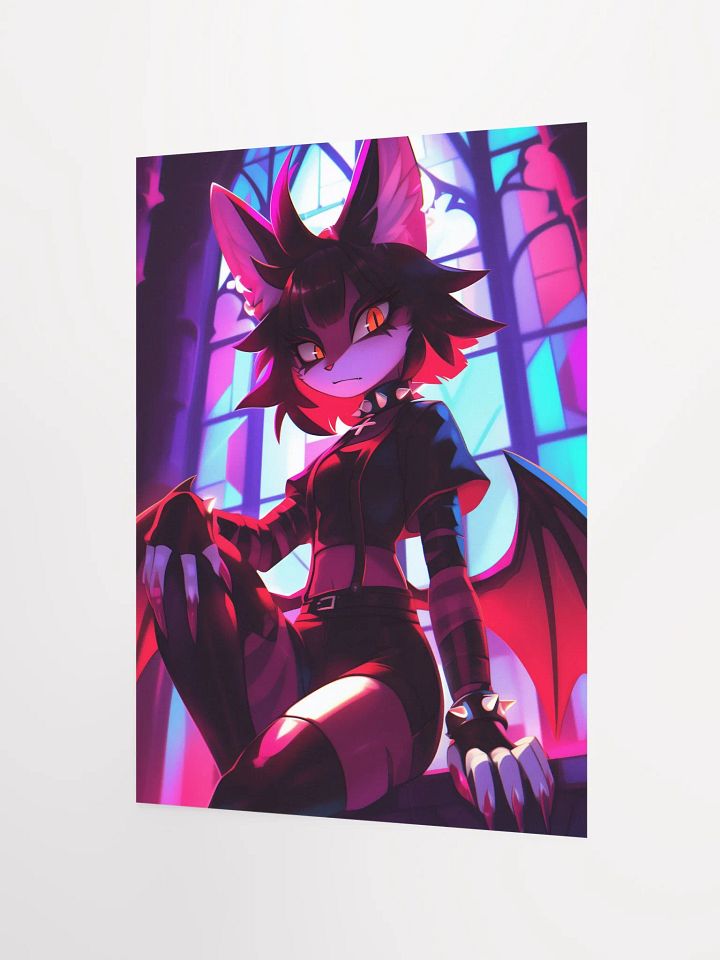 Gothic Fox Fantasy Matte Poster product image (3)