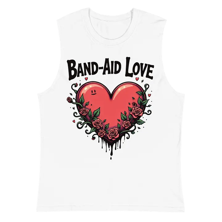 Band-Aid Love Heart Muscle Tank product image (2)