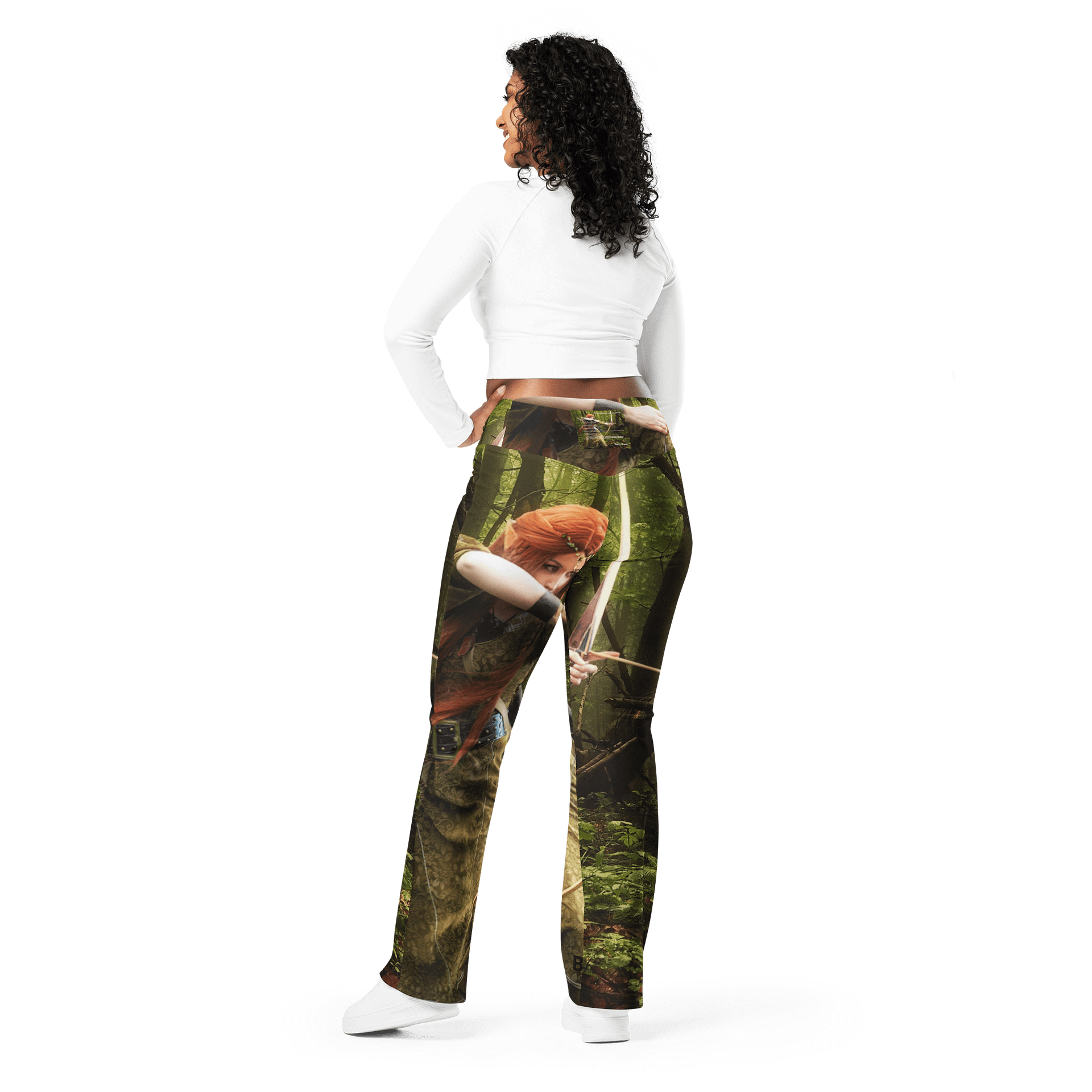 'Elven Stories - Rainhill' Flare Vision Leggings product image (3)