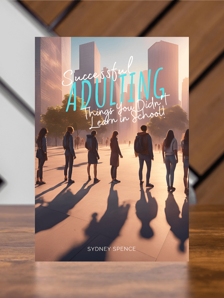 Successful Adulting: Things You Didn't Learn in School - Over 300 Pages! product image (1)