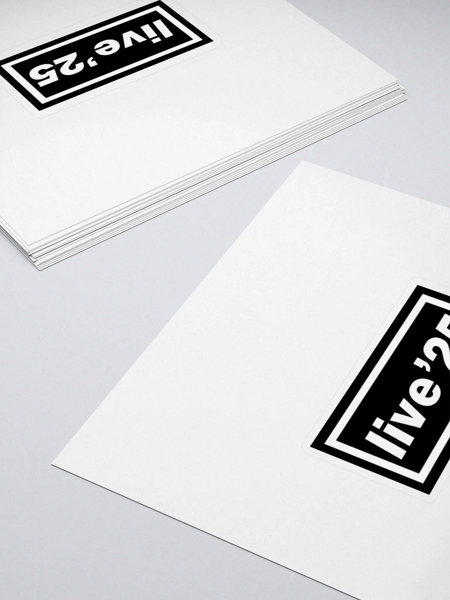 Live '25 Sticker product image (4)