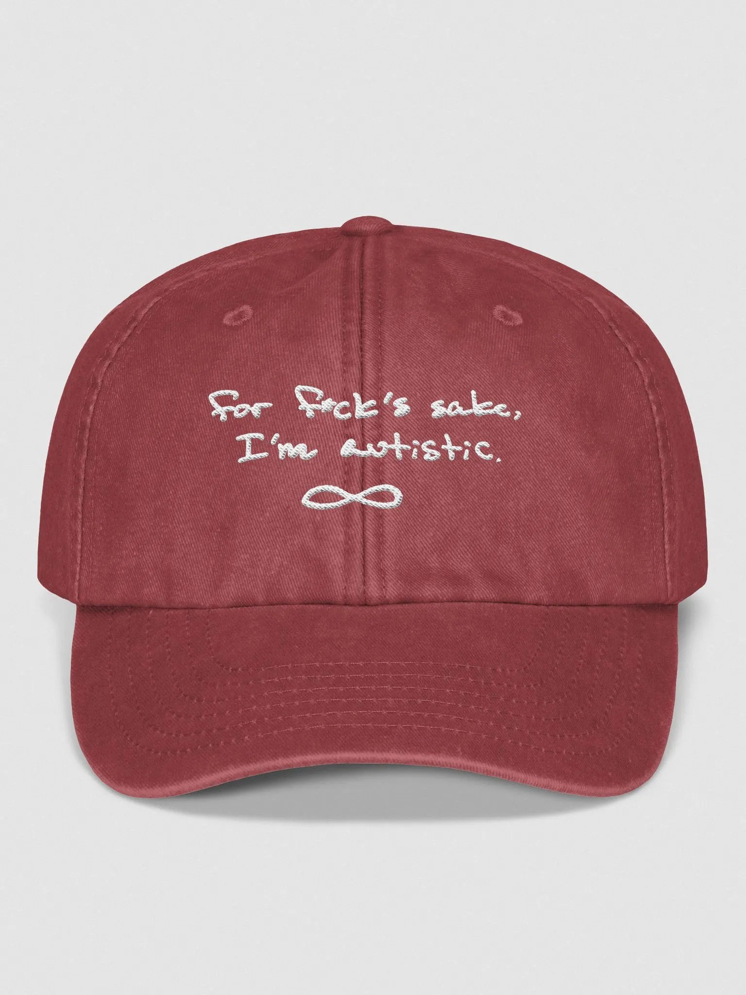 FFS, I'm autistic. Dad Hat product image (1)